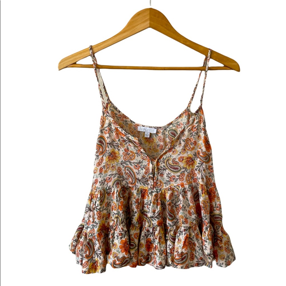Boho Multi-colored tank top.